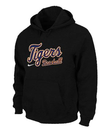 Cheap Detroit Tigers Pullover MLB Hoodie Black For Sale