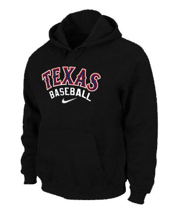 Cheap Texas Rangers Pullover MLB Hoodie Black For Sale