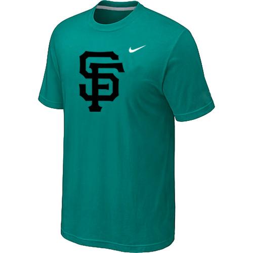 Cheap San Francisco Giants Heathered Green Nike Blended MLB Baseball T-Shirt For Sale