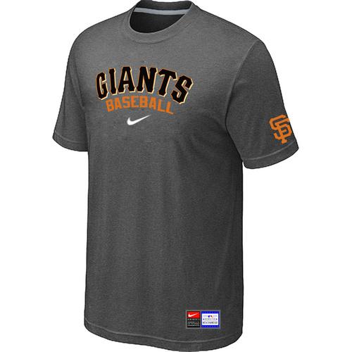 Cheap San Francisco Giants D.Grey Nike Short Sleeve Practice T-Shirt For Sale