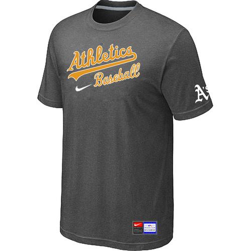 Cheap Oakland Athletics D.Grey Nike Short Sleeve Practice T-Shirt For Sale