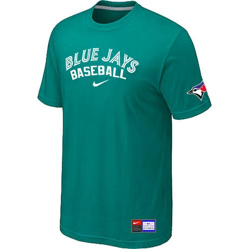 Cheap Toronto Blue Jays Green Nike Short Sleeve Practice T-Shirt For Sale