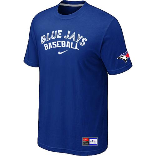 Cheap Toronto Blue Jays Blue Nike Short Sleeve Practice T-Shirt For Sale