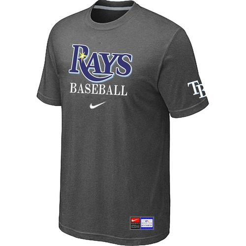 Cheap Tampa Bay Rays D.Grey Nike Short Sleeve Practice T-Shirt For Sale