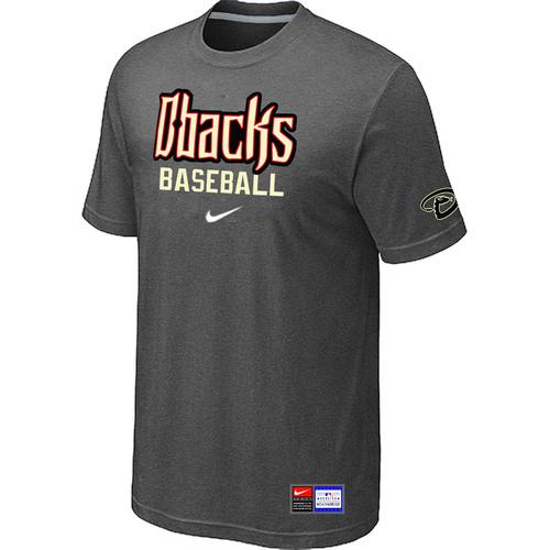 Cheap Arizona Diamondbacks Crimson D.Grey Nike Short Sleeve Practice T-Shirt For Sale