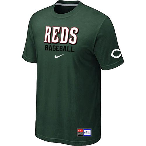 Cheap Cincinnati Reds D.Green Nike Short Sleeve Practice T-Shirt For Sale