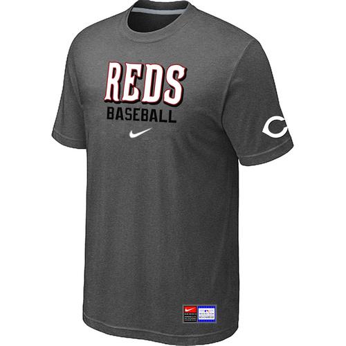 Cheap Cincinnati Reds D.Grey Nike Short Sleeve Practice T-Shirt For Sale