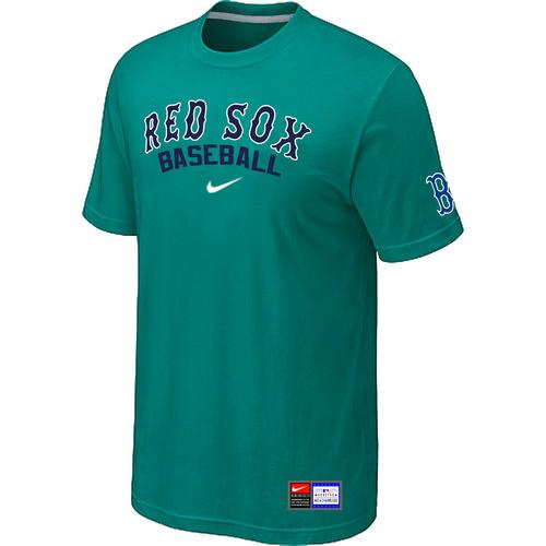Cheap Boston Red Sox Green Nike Short Sleeve Practice T-Shirt For Sale