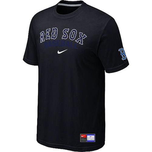 Cheap Boston Red Sox Black Nike Short Sleeve Practice T-Shirt For Sale