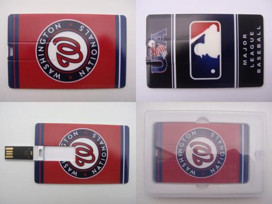 Cheap Washington Nationals USB Flash Drive USB 2.0 Memory Credit Card Style For Sale