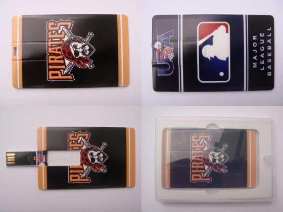 Cheap Pittsburgh Pirates USB Flash Drive USB 2.0 Memory Credit Card Style For Sale