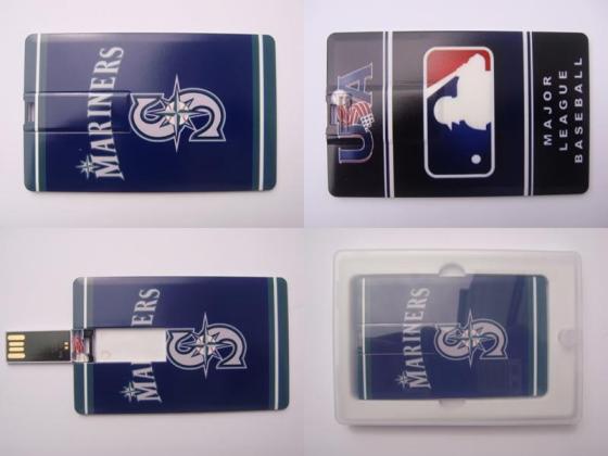 Cheap Seattle Mariners USB Flash Drive USB 2.0 Memory Credit Card Style For Sale