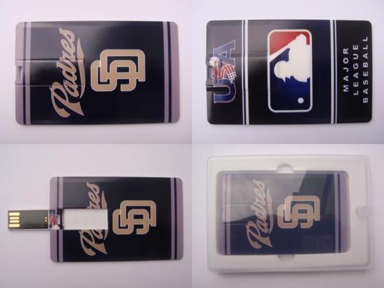 Cheap San Diego Padres USB Flash Drive USB 2.0 Memory Credit Card Style For Sale