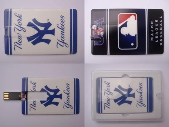 Cheap New York Yankees USB Flash Drive USB 2.0 Memory Credit Card Style For Sale