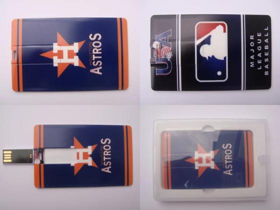 Cheap Houston Astros USB Flash Drive USB 2.0 Memory Credit Card Style For Sale