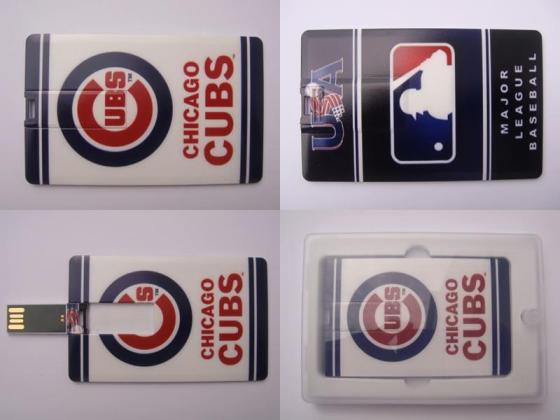 Cheap Chicago Cubs USB Flash Drive USB 2.0 Memory Credit Card Style For Sale