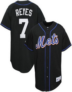 Cheap New York Mets 7 Iuyes black Jerseys For Sale