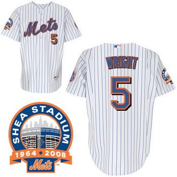 New York Mets 5 David Wright Home Jersey