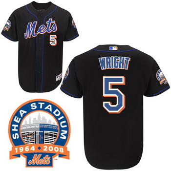 Cheap New York Mets 5 David Wright black Jerseys For Sale