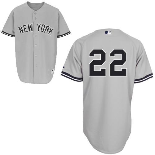 New York Yankees 22 Jacoby Ellsbury Grey MLB Jerseys