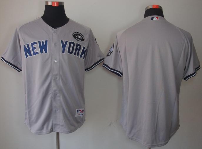 Cheap New York Yankees Blank MLB Jerseys GMS THE BOSS Patch For Sale