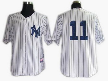 Cheap New York Yankees 11 Brett Gardner White Jerseys For Sale