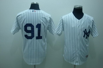 New York Yankees 91 Alfredo Aceves white jerseys