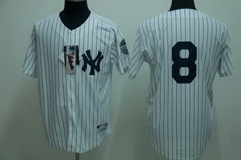 New York Yankees 8 berra white Jerseys