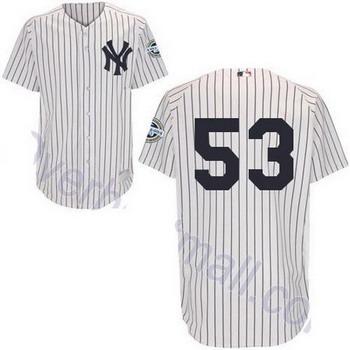 Cheap New York Yankees 53 Bobby Abreu White jerseys For Sale