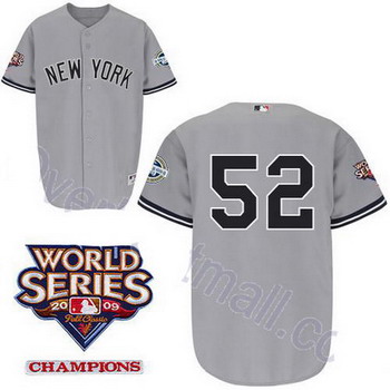 New York Yankees 52 C.C. Sabathia Grey jerseys