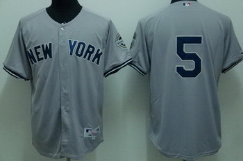 Cheap New York Yankees 5 DiMaggio Grey Jerseys For Sale