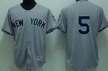 New York Yankees 5 DiMaggio Grey Jerseys