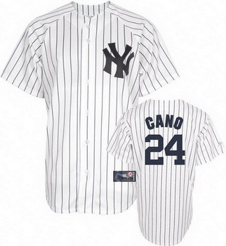 Cheap New York Yankees 24 cano white Pinstripe Jersey For Sale