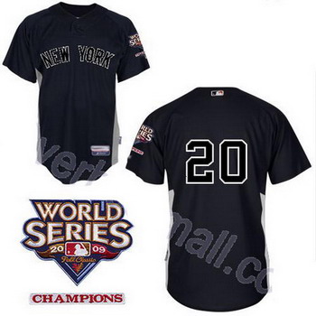 New York Yankees 20 Jorge Posada Black jerseys New York Yankees 20 Jorge Posada Black jerseys