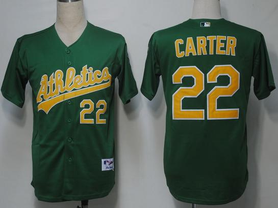 Oakland Athletics 22 Carter Green MLB Jersey Oakland Athletics 22 Carter Green MLB Jersey
