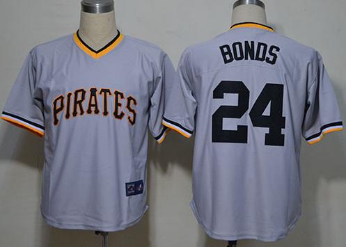 Pittsburgh Pirates 24 Barry Bonds Throwback M&N MLB Jerseys Pittsburgh Pirates 24 Barry Bonds Throwback M&N MLB Jerseys