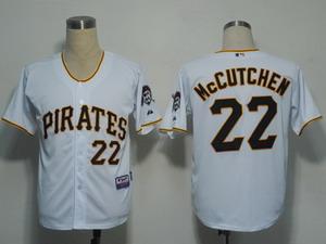 Pittsburgh Pirates 22 Mccutchen White Cool Base MLB Jerseys