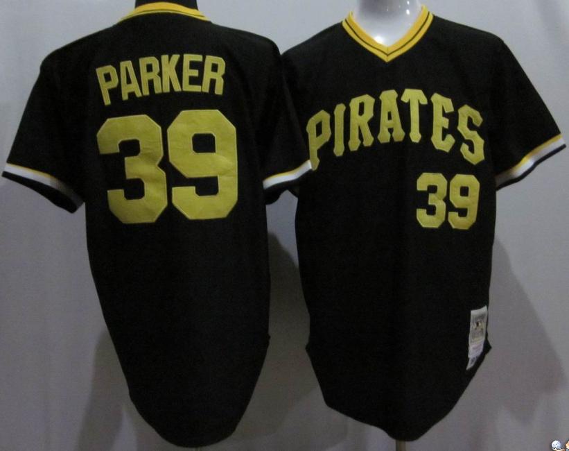 Cheap Pittsburgh Pirates 39 Dave Parker 1979 Black M&N Jersey For Sale