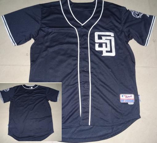 Cheap San Diego Padres Blank Blue MLB Jerseys For Sale