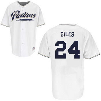 Cheap San Diego Padres 24 Brian Giles White Jerseys For Sale