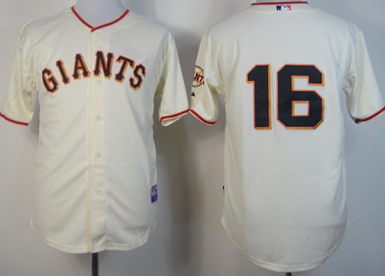 Cheap San Francisco Giants 16 Angel Pagan Cream Cool Base MLB Baseball Jersey For Sale