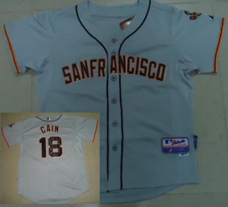 Cheap San Francisco Giants 18 Matt Cain Grey Cool Base MLB Jersey New Style For Sale