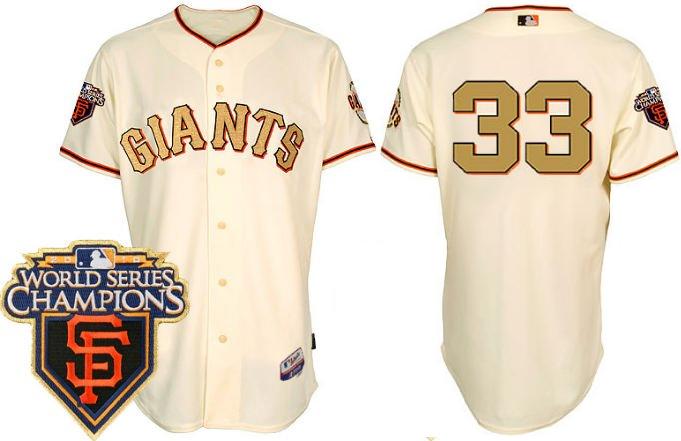 Cheap 2010 World Series Champions San Francisco Giants 33 Aaron Rowand Gold Program Jersey For Sale