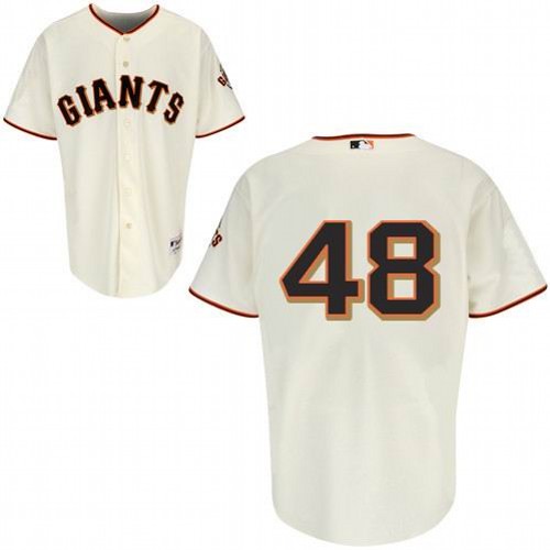 San Francisco Giants 48 Sandoval Cream Jersey San Francisco Giants 48 Sandoval Cream Jersey