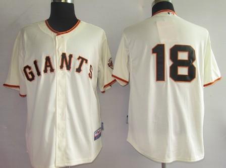 Cheap San Francisco Giants 18 Cain Cream MLB Jersey For Sale