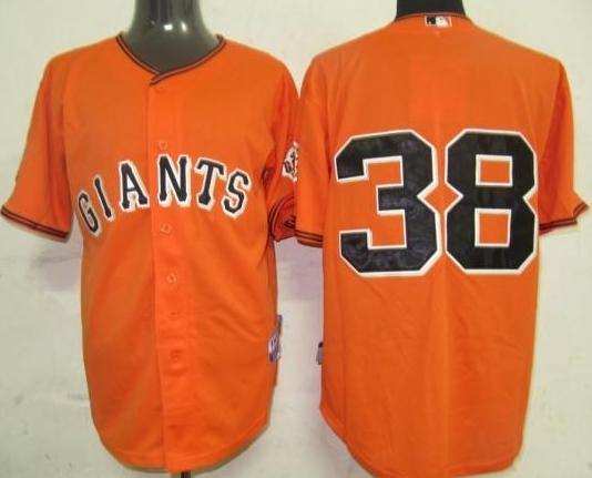 San Francisco Giants 38 Wilson Orange Jersey San Francisco Giants 38 Wilson Orange Jersey