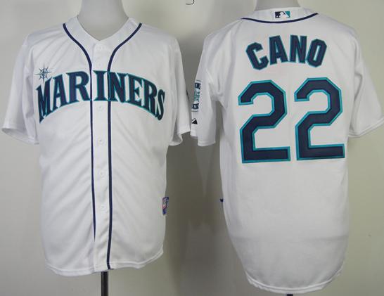 Cheap Seattle Mariners 22 Robinson Cano White Cool Base MLB Jerseys New Style For Sale