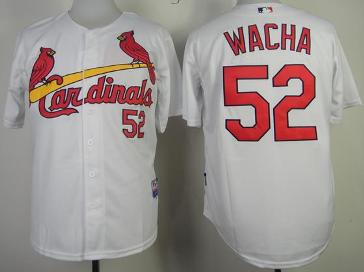 Cheap St Louis Cardinals 52 Michael Wacha White Cool Base MLB Jersey For Sale