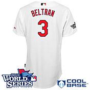 Cheap St. Louis Cardinals 3 Carlos Beltran White Cool Base MLB Jersey With 2013 World Series Patch For Sale