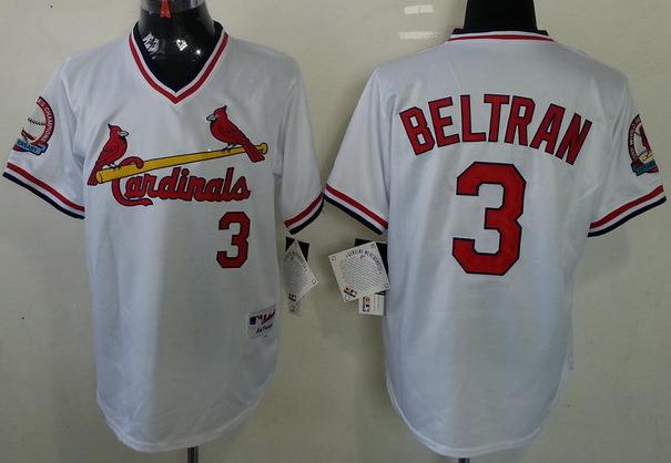 Cheap St.Louis Cardinals 3# Carlos Beltran White MLB Jerseys For Sale